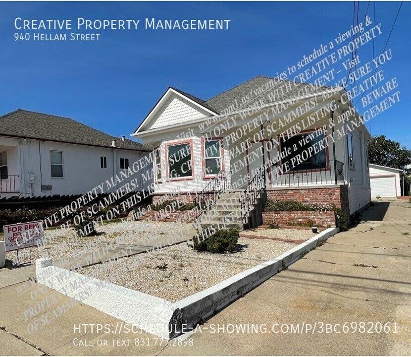 940 Hellam St in Monterey, CA - Building Photo