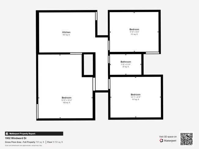 1902 Windward Dr, Unit # C in Killeen, TX - Foto de edificio - Building Photo