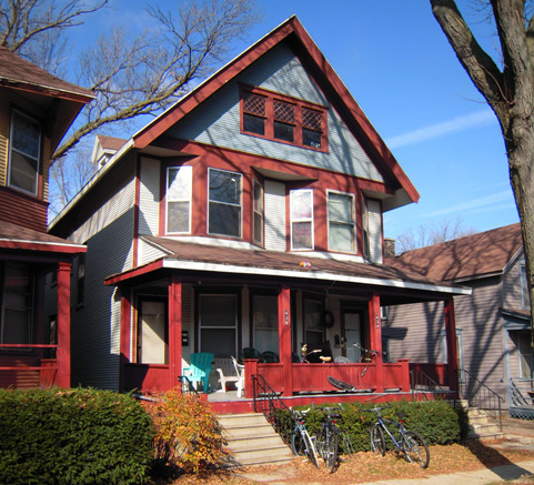 436 W Doty St in Madison, WI - Foto de edificio