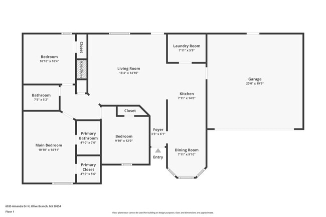 6935 Amanda Dr N in Olive Branch, MS - Building Photo - Building Photo