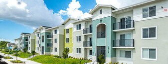 Sunrise at Liberty Square in Miami, FL - Building Photo