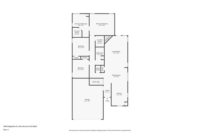7895 Ridgedale Dr in Olive Branch, MS - Building Photo - Building Photo