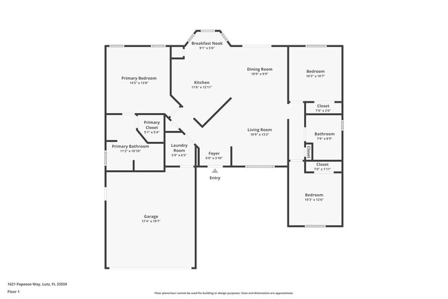 1621 Papoose Way in Lutz, FL - Building Photo - Building Photo