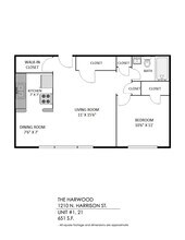 The Harwood in Denver, CO - Building Photo - Floor Plan