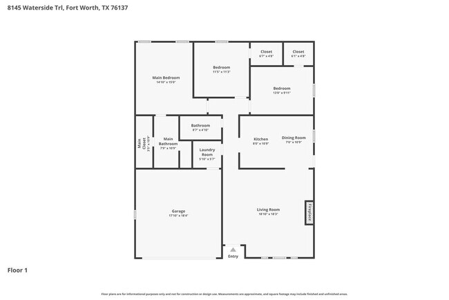 8145 Waterside Trail in Fort Worth, TX - Building Photo - Building Photo