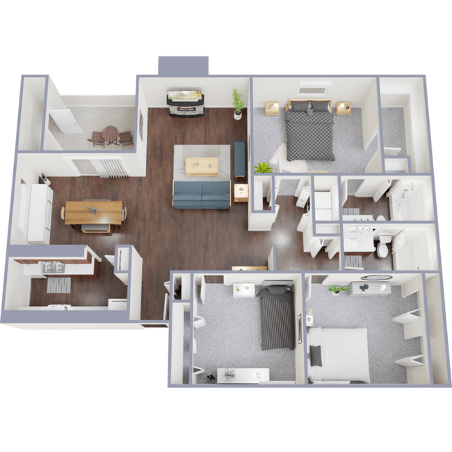 THE BLUFFS in Temple, TX - Building Photo - Floor Plan