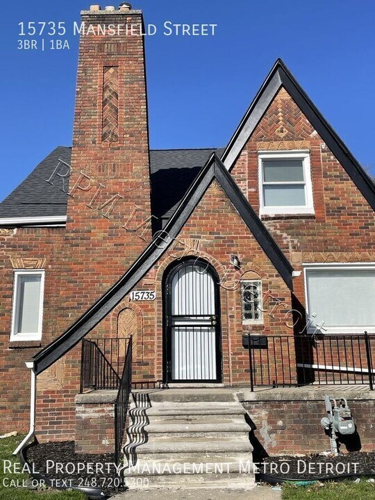 15735 Mansfield St in Detroit, MI - Building Photo