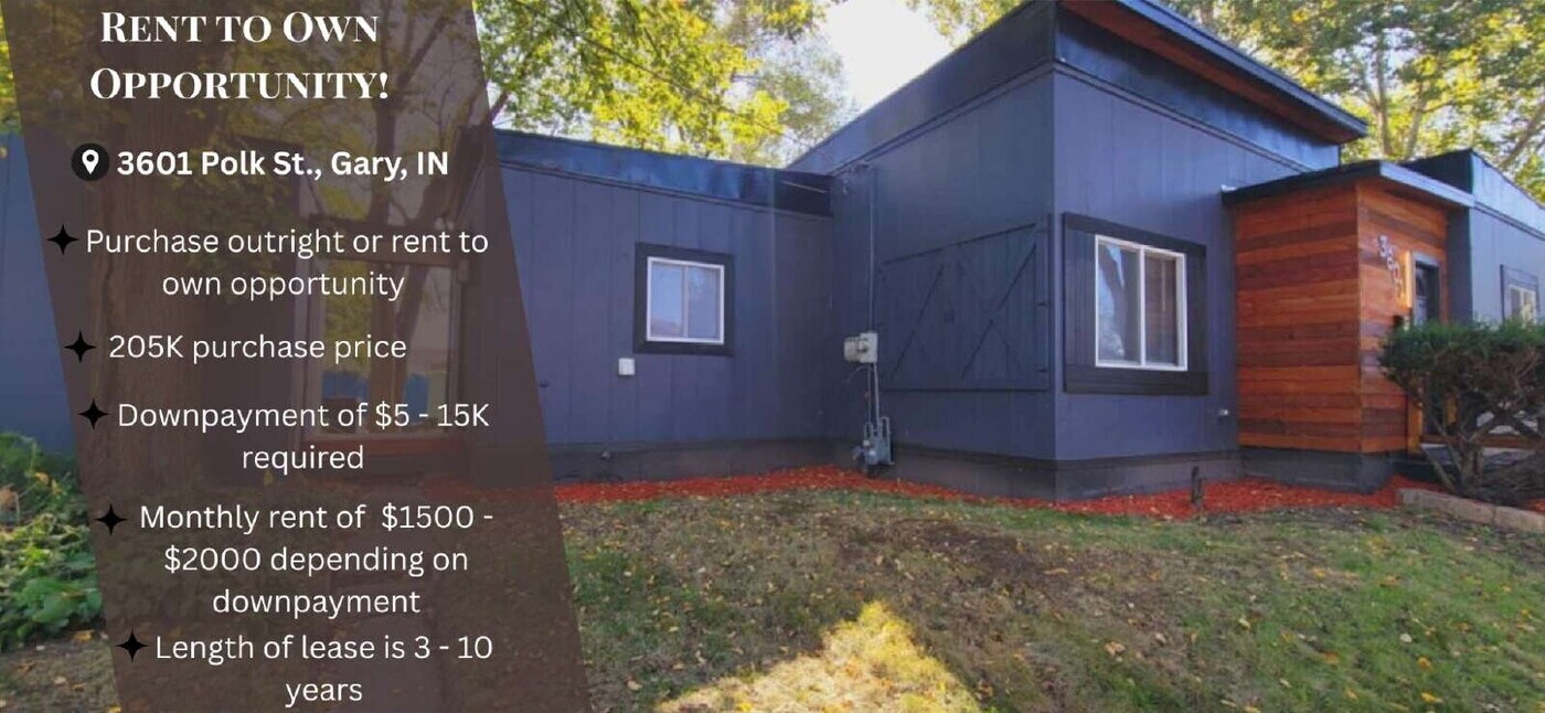 3601 Polk St in Gary, IN - Building Photo
