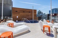 Spa deck - NCT Lofts Apartments in Los Angeles, California
