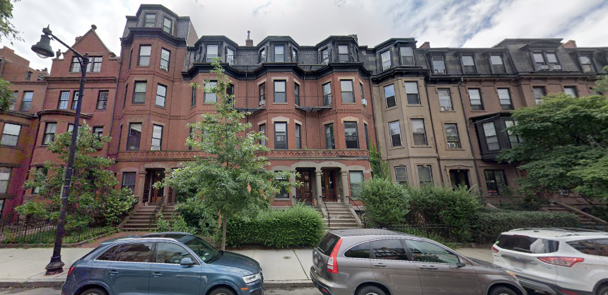 307 Beacon St, Unit 4 in Boston, MA - Foto de edificio