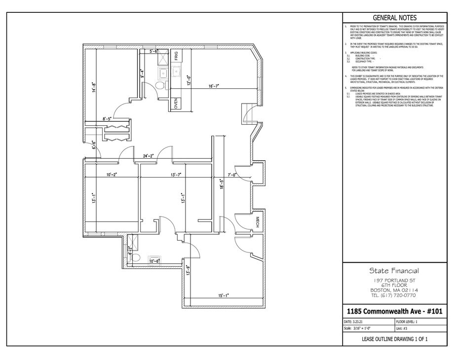 1186 Commonwealth Ave, Unit #101 in Boston, MA - Building Photo