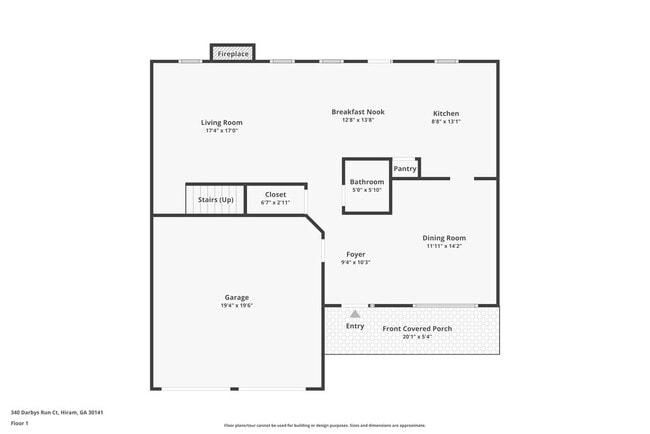 340 Darbys Run Ct in Hiram, GA - Foto de edificio - Building Photo