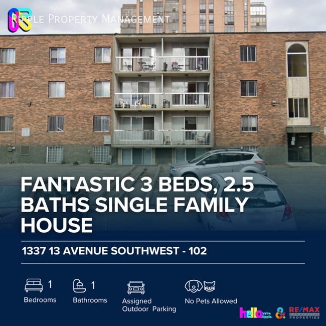 property at 1337-1313 13 Ave SW
