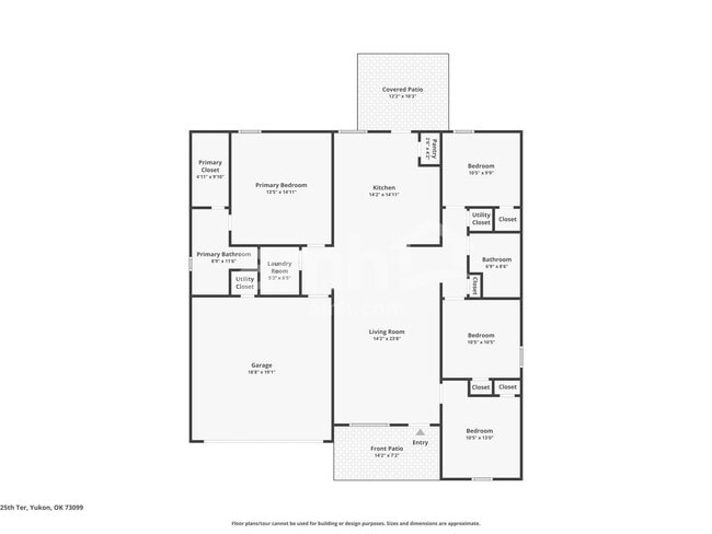 11441 SW 25th Terrace in Yukon, OK - Foto de edificio - Building Photo