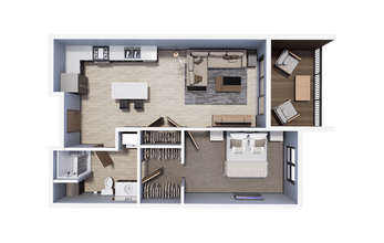 Archway Residences in New Richmond, WI - Foto de edificio - Floor Plan