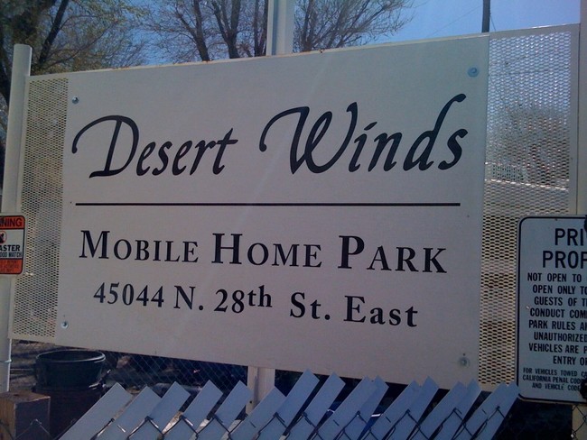 Desert Winds Mobile Home Park in Lancaster, CA - Building Photo - Building Photo