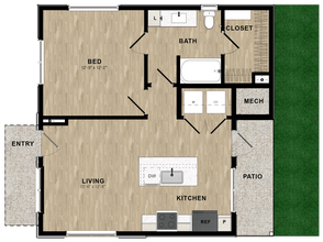 parcHAUS at Paloma Creek in Little Elm, TX - Foto de edificio - Floor Plan
