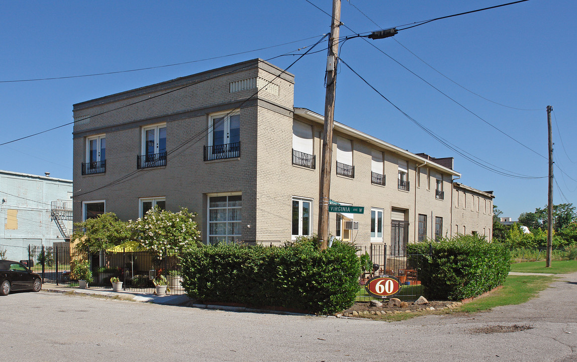 60 Virginia Ave W in Memphis, TN - Foto de edificio
