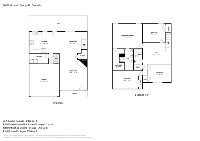 10629 Mountain Springs Dr in Charlotte, NC - Foto de edificio - Building Photo