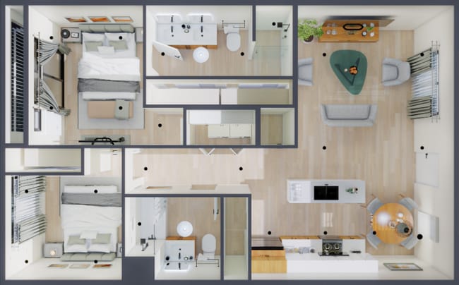 3820 E Fort Lowell Rd in Tucson, AZ - Foto de edificio - Building Photo