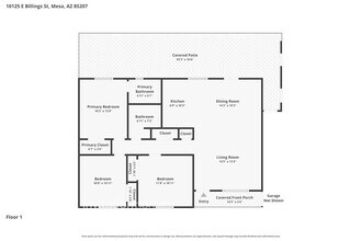 10125 E Billings St, Unit 4-305 in Mesa, AZ - Building Photo - Building Photo