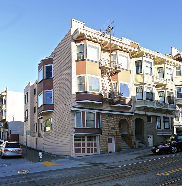 1642 Hyde St in San Francisco, CA - Foto de edificio