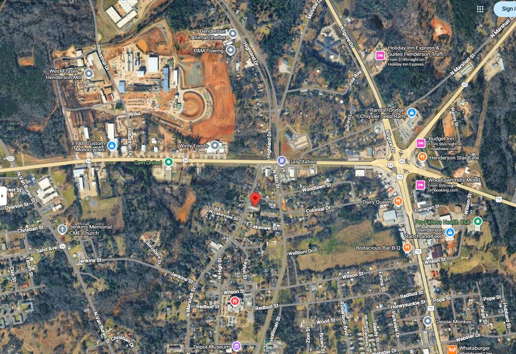 958 N Marshall St in Henderson, TX - Building Photo