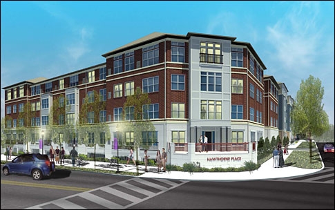 Hawthorne Place in Hyattsville, MD - Building Photo