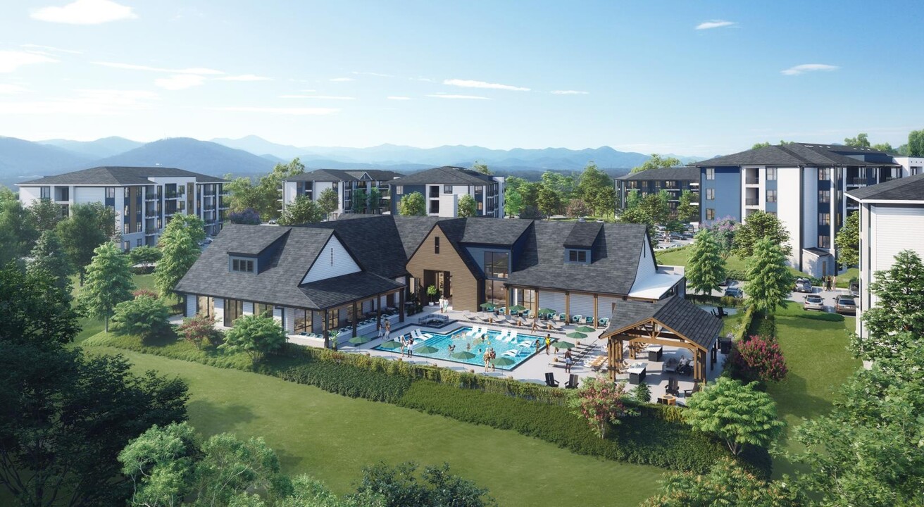 Hominy at RiverBlue in Asheville, NC - Building Photo