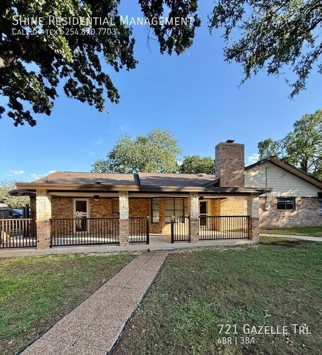 721 Gazelle Trail in Harker Heights, TX - Building Photo - Building Photo