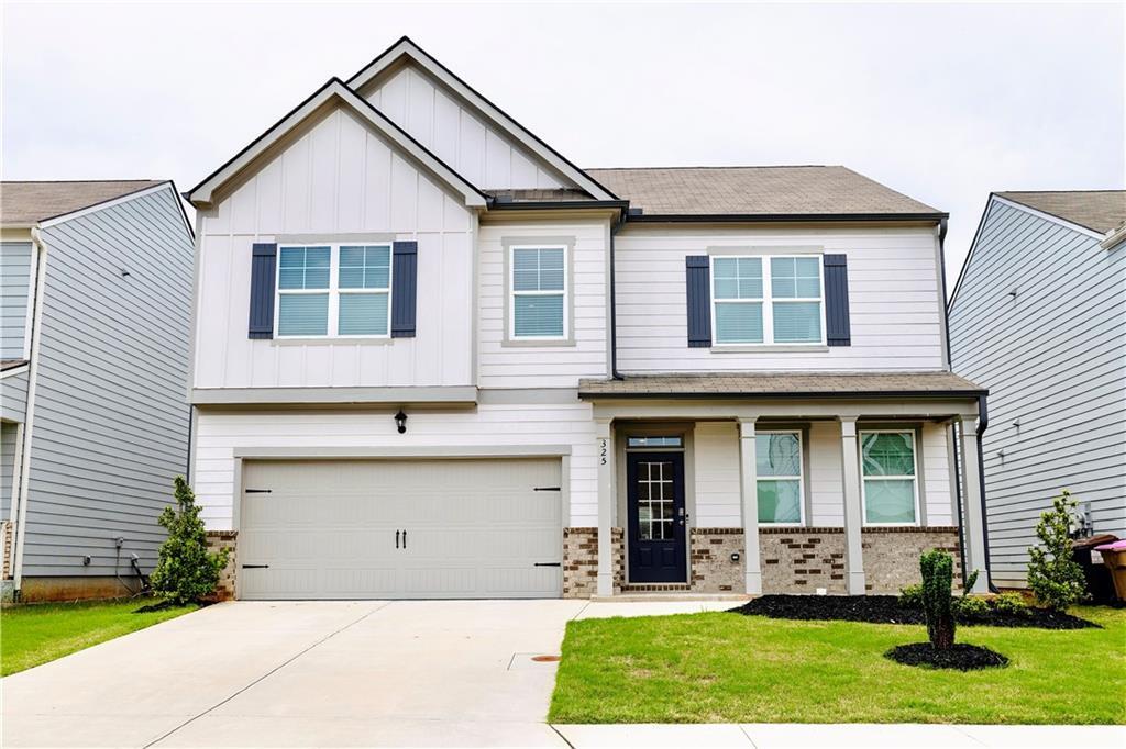 325 Fernbrook Trl in Dawsonville, GA - Foto de edificio