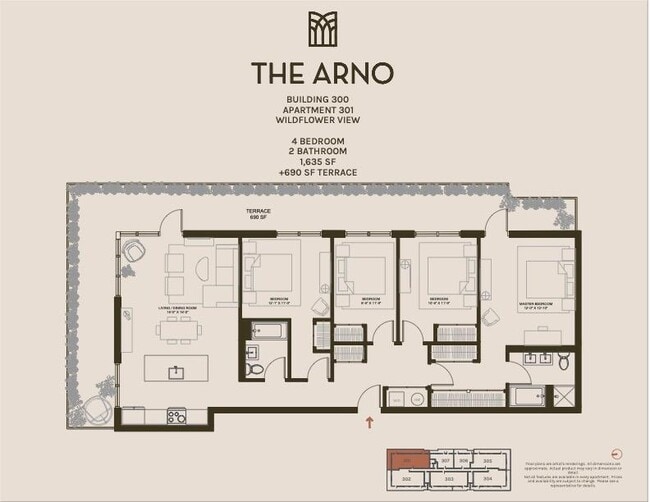 property at 300 Arno Dr