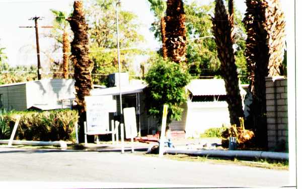 Blue Heaven Trailer Park in Rancho Mirage, CA - Building Photo