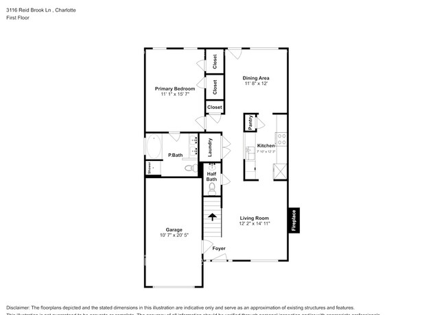 3116 Reid Brook Ln in Charlotte, NC - Building Photo - Building Photo