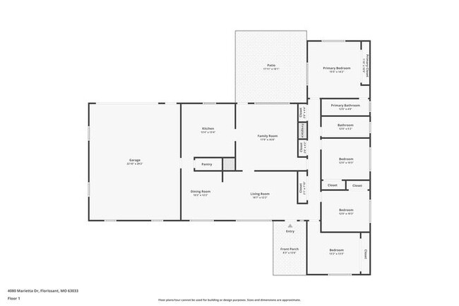 4080 Marietta Dr in Florissant, MO - Foto de edificio - Building Photo