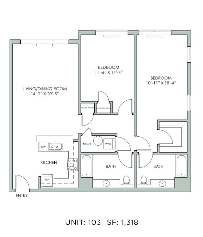 Greybarn Patchogue in East Patchogue, NY - Foto de edificio - Interior Photo