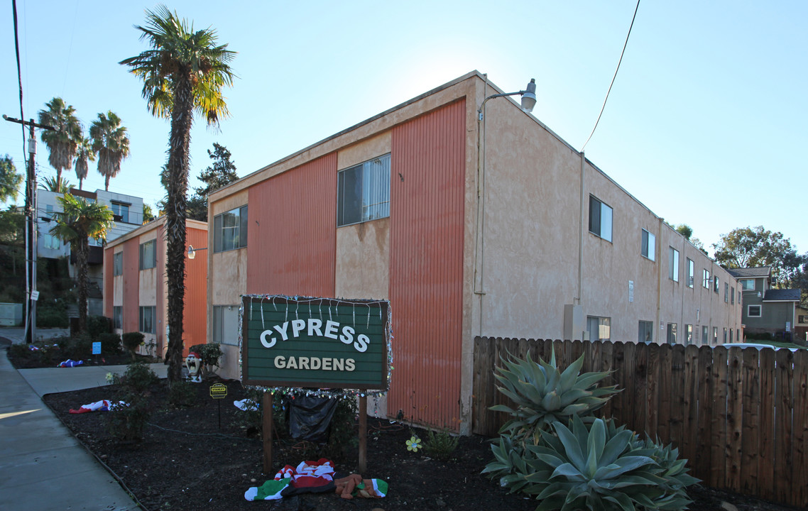 Cypress Gardens in San Diego, CA - Building Photo