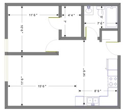 Willow Square in Parkers Prairie, MN - Foto de edificio - Floor Plan