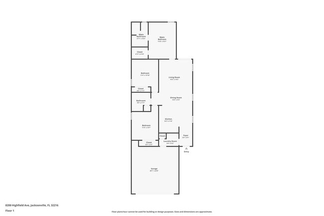 8200 Highfield Ave in Jacksonville, FL - Foto de edificio - Building Photo