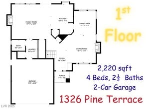 1326 Pine Terrace Ct in North Las Vegas, NV - Foto de edificio - Building Photo