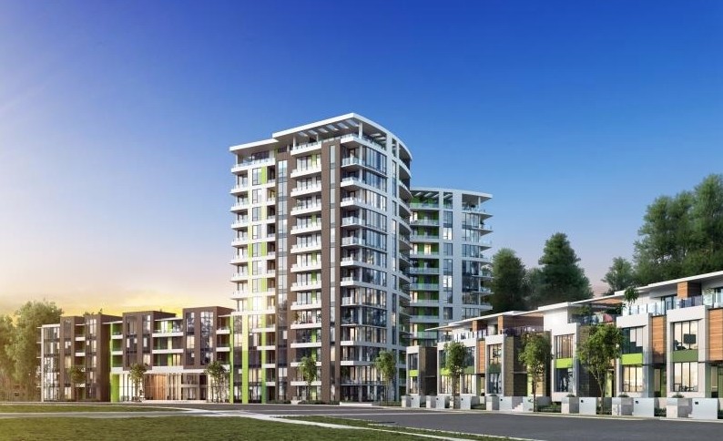 The Residences at Nobel Park in Vancouver, BC - Building Photo