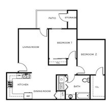 South Creek Apartments in Littleton, CO - Building Photo - Floor Plan