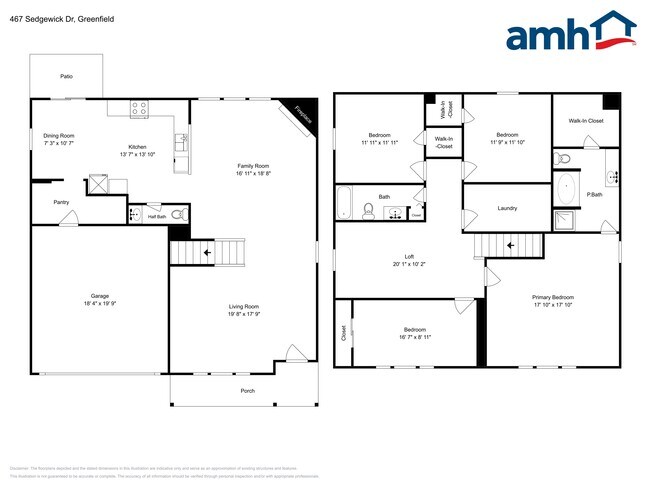 467 Sedgewick Dr in Greenfield, IN - Foto de edificio - Building Photo