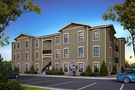 HawksNest Commons Student Housing in Dahlonega, GA - Building Photo