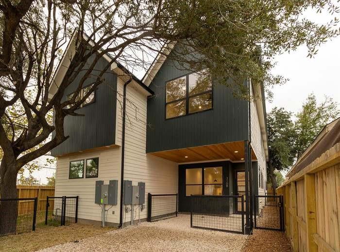 316 N Everton St in Houston, TX - Foto de edificio