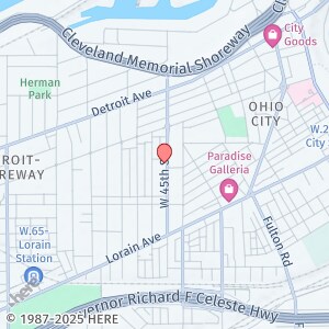 1852 W 45th St in Cleveland, OH - Foto de edificio