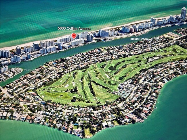 property at 5600 Collins Ave