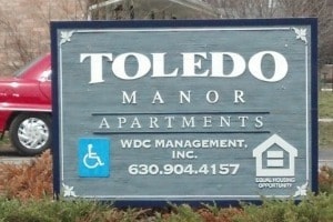 Toledo Manor Apartments in Toledo, IL - Foto de edificio