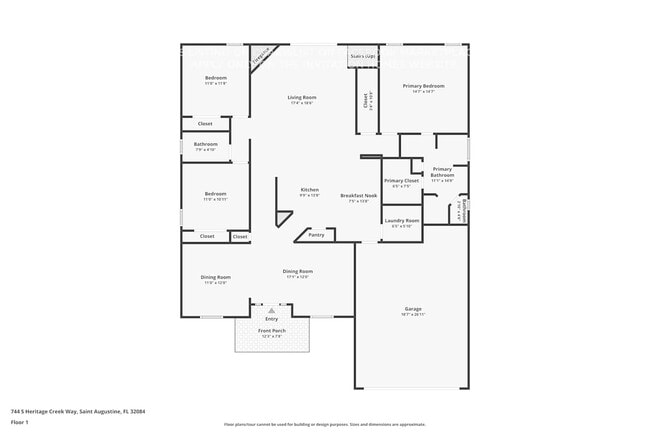 744 S Heritage Creek Way in St. Augustine, FL - Foto de edificio - Building Photo