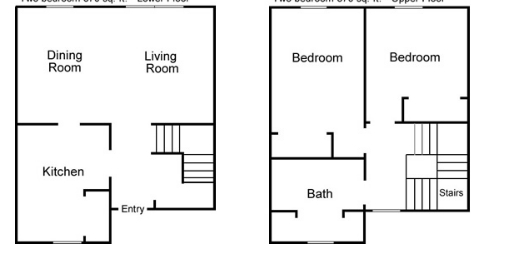 Lake Street Apartments in Girard, PA - Foto de edificio - Floor Plan